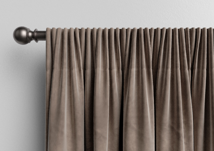 Ultra Luxe Velvet, Warm Brown - Made to Measure Curtains - Image 9